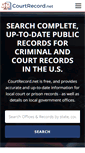 Mobile Screenshot of courtrecord.net